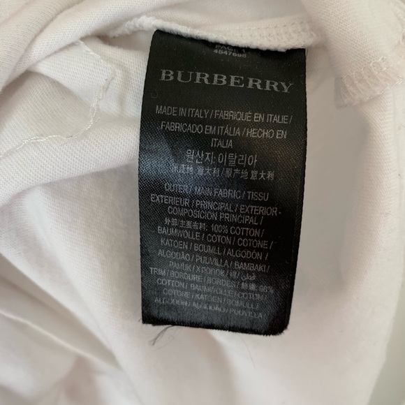 *SOLD* Burberry Rainbow Logo T-Shirt - Picture 5 of 7